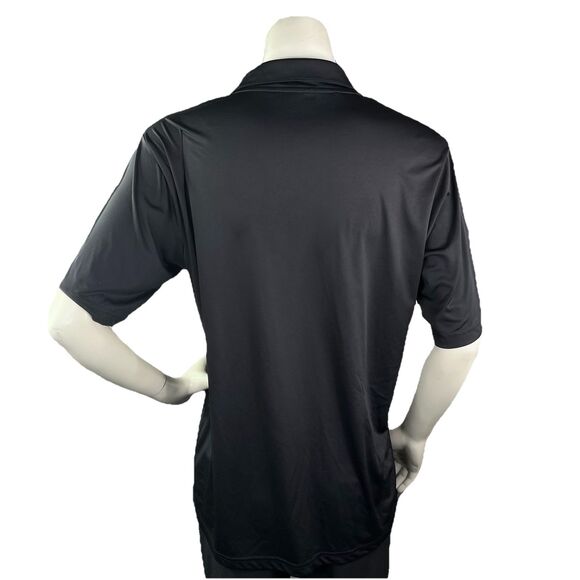 SpaceX Official Men’s L Golf Shirt Black Performance Polo Rocket Elon Musk - Picture 6 of 11